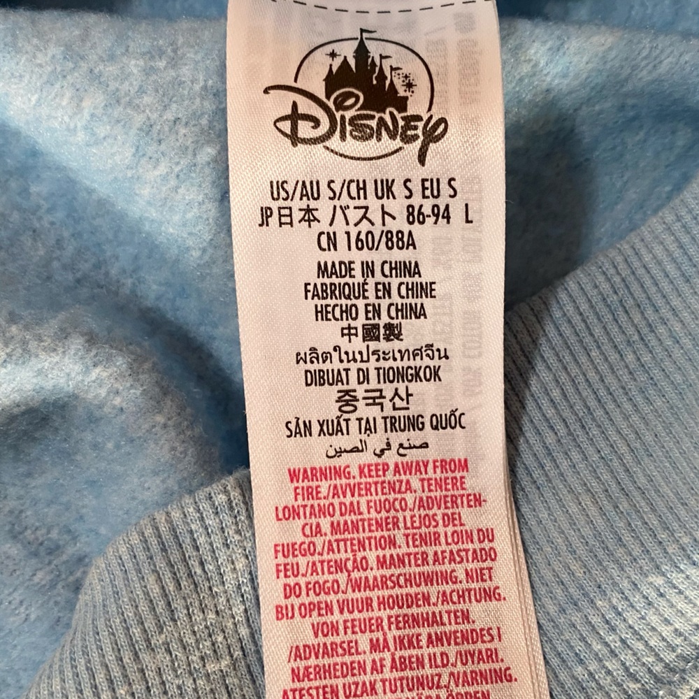 Disney Blue Sweatshirt with Disneyland Castle - Picture 3 of 16